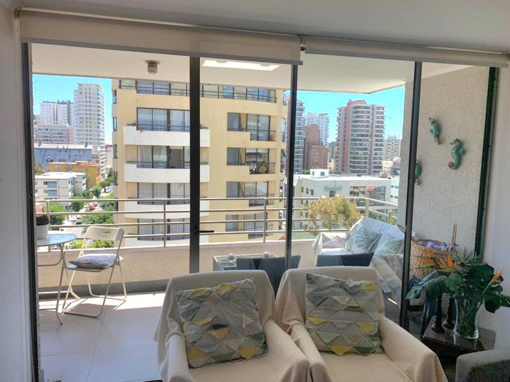 비냐델마르 Apartamento Boulevard Poniente 아파트 외부 사진